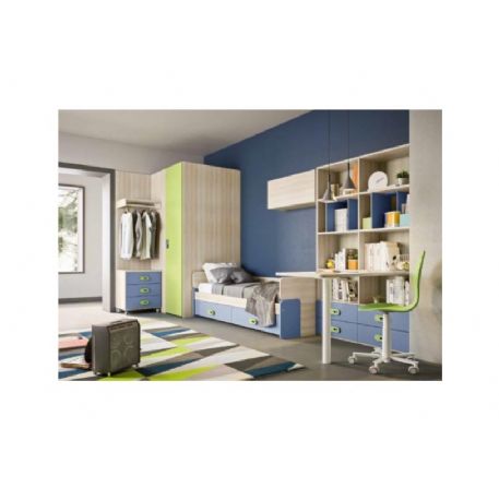 CAMERETTA CON CABINA ARMADIO