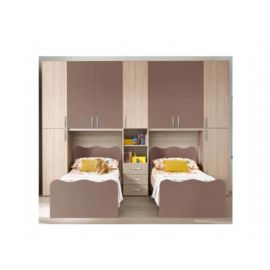 CAMERETTA A PONTE CON DUE LETTINI