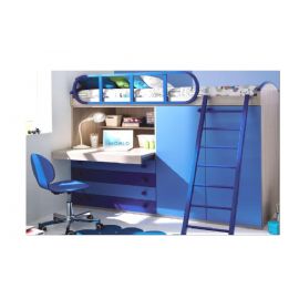 CAMERETTA CON SOPPALCO E POSTAZIONE LAVORO