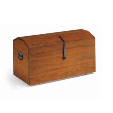 BAULE IN LEGNO VERNICIATO E LACCATO