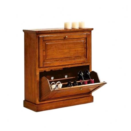 SCARPIERA 2 ANTE   VERNICIATA ANTICHIZZATA.