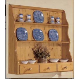 PIATTAIA 3 CASSETTI IN LEGNO DI PINO