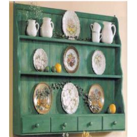 PIATTAIA 4 CASSETTI IN LEGNO DI PINO