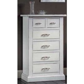 CASSETTIERA 6 CASSETTI LACCATA