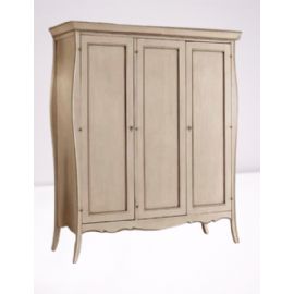 ARMADIO 3 PORTE  AVORIO ANTICATO