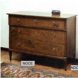 COMO 3 CASSETTI NOCE