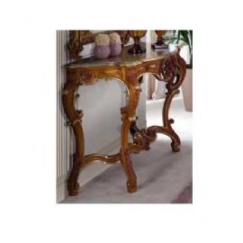 CONSOLLE INTAGLIATA A MANO IN LEGNO