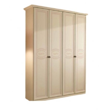 ARMADIO A 4 PATINATO BEIGE