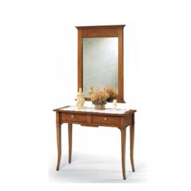CONSOLLE E SPECCHIERA IN LEGNO