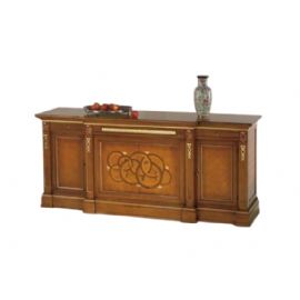 CREDENZA  4  ANTE CON ZOCCOLO E CASSETTO SEGRETO