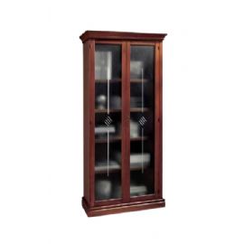 VETRINA DUE ANTE CON INCISIONE