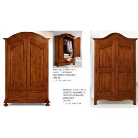 ARMADI 2 PORTE PIU 2 CASSETTI  