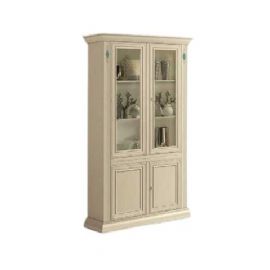 CRISTALLIERA 2 PORTE LACCATA