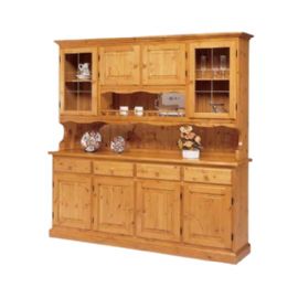 CRISTALLIERA 4  ANTE E 4 CASSETTI