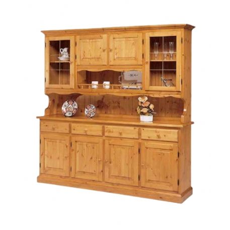 CRISTALLIERA 4  ANTE E 4 CASSETTI