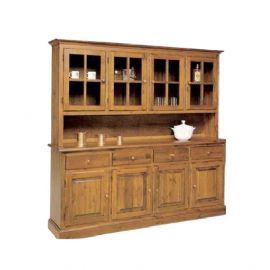 CRISTALLIERA 4 ANTE 4  CASSETTI