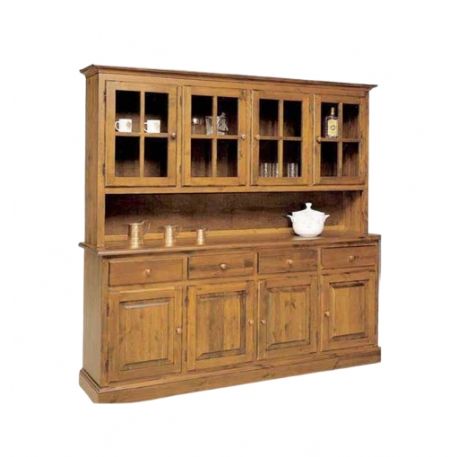 CRISTALLIERA 4 ANTE 4  CASSETTI