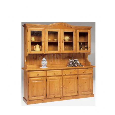 CRISTALLIERA 4 ANTE 4  CASSETTI