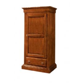 ARMADIO 1 PORTA E 1 CASSETTO. VERNICIATO