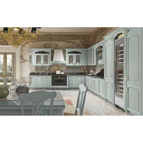 CUCINA ANGOLARE ACQUAMARINA