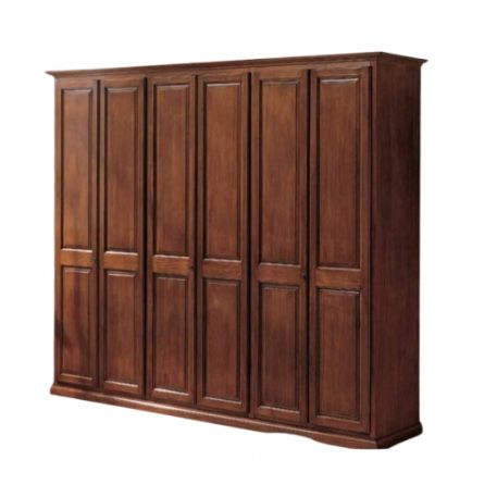 ARMADIO 6  ANTE BUGNATO VERNICIATO