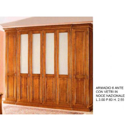 ARMADIO CON VETRI SATINATI
