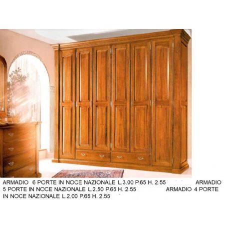 ARMADIO NOCE NAZIONALE