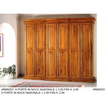 ARMADIO NOCE NAZIONALE