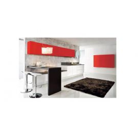 CUCINA LINEARE CON PRIMA COLAZIONE ANGOLARE