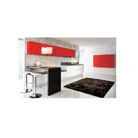 CUCINA LINEARE CON PRIMA COLAZIONE ANGOLARE