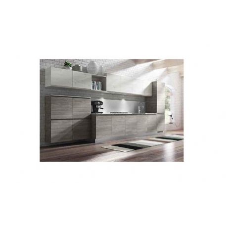 CUCINA LINEARE COLOR POLAR 