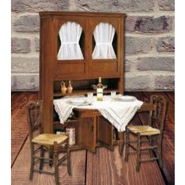 DISPENSA DA CUCINA CON PIANO SCORREVOLE