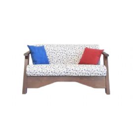 DIVANO FINITURE ARTE POVERA E CILIEGIO