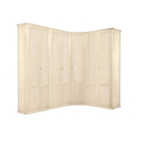 ARMADIO 7 ANTE ANGOLARE LACCATO