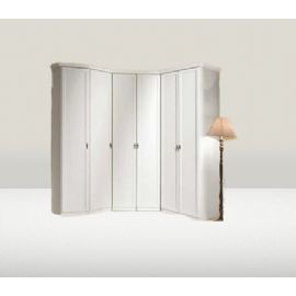 ARMADIO AD ANGOLO A 6 ANTE A BATTENTE