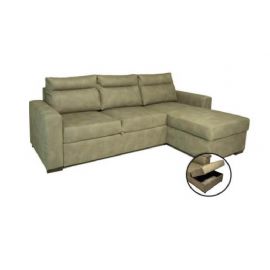 DIVANO 3 POSTI LETTO PIU PENISOLA CONTENITORE