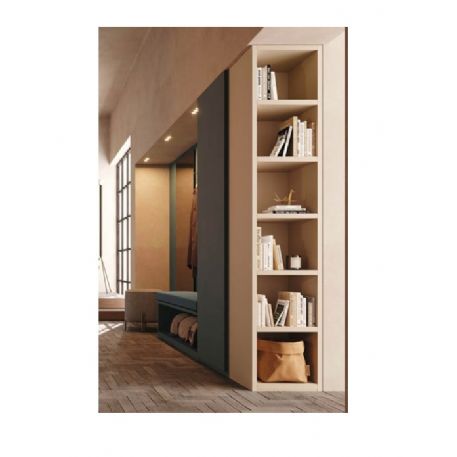 LIBRERIA TERMINALE RIBALTE COMP.C/PENSILI ARMADIO