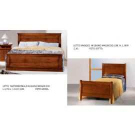 LETTINO SINGOLO IN LEGNO