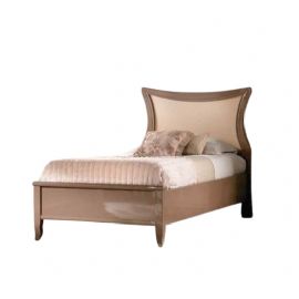 LETTO  SINGOLO IN LEGNO MASSICCIO LACCATO