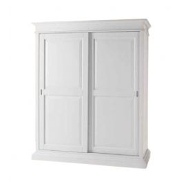 ARMADIO CLASSICO 2 ANTE SCORREVOLI  A DRITTO LACCATO