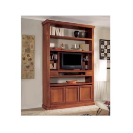 LIBRERIA LINEARE PER TV CON APERTURA FRONTALE LATO TV