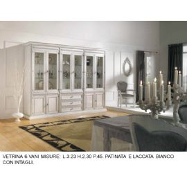 VETRINA 6 VANI CON INTAGLI