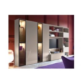 LIBRERIA CON ANTE,RIBALTE E ANTE A SMOKY