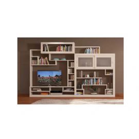  LIBRERIA SOGGIORNO CON VANO TV