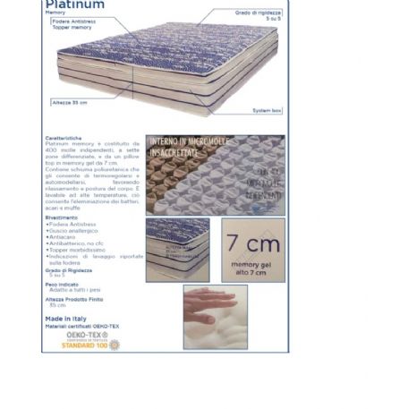 MATERASSO PLATINUN