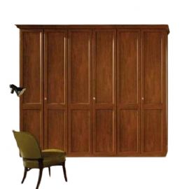 ARMADIO SEI ANTE A BATTENTE SENZA DECORI