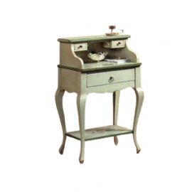 PORTA TELEFONO 3 CASSETTI LACCATO DECORATO