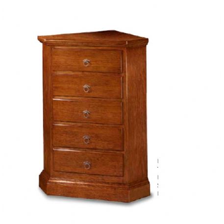 ANGOLIERA CON CASSETTI VERNICIATA