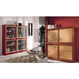 MOBILI CON ANTE SCORREVOLI CON PANNELLI LACCATI NEI COLORI DI SERIE O IN VETRO