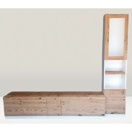 MOBILE BASSO CON COLONNA PER IN LARICE